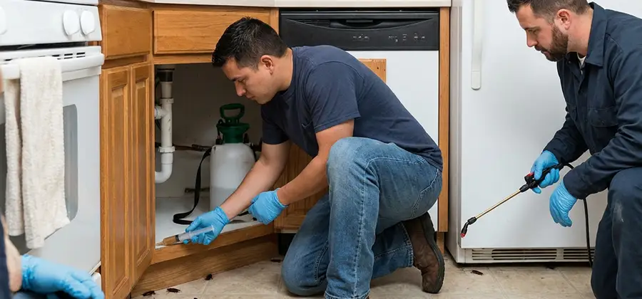 German Cockroach Poison Program in North Fort Myers